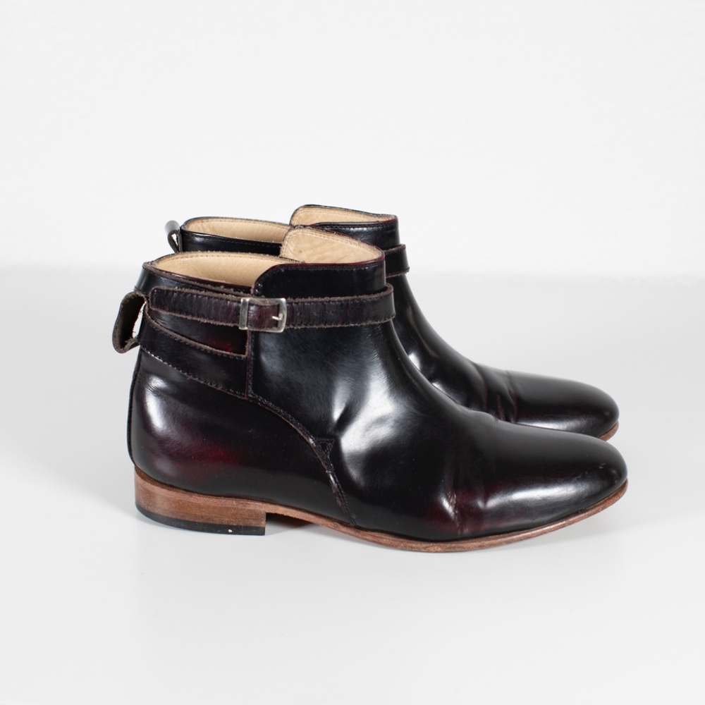 Dieppa Restrepo Ankle Boots in Burgundy 6